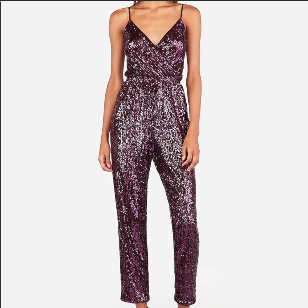 Express Sparkle Jumpsuit